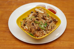 Mushroom noodles