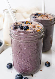 Blueberry Chocolate Smoothie