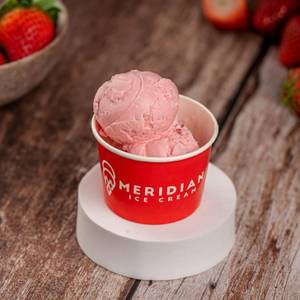 English strawberry ice cream