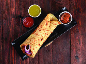 Paneer Chicken Roll