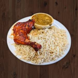 Chicken Roast And Fried Rice ( Full )