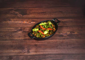 Mushroom Pepper Fry