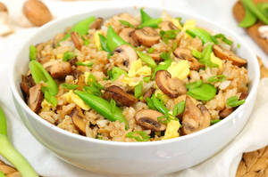 Mushroom Fried Rice