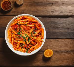 Red sauce pasta