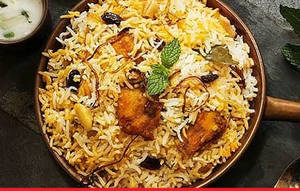 Mushroom E Biryani
