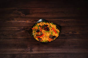 Mushroom Fried Rice Schezwan