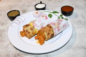 Butter chicken roll