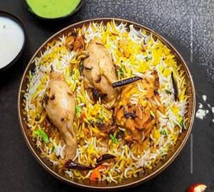 Hyderabadi chicken biryani