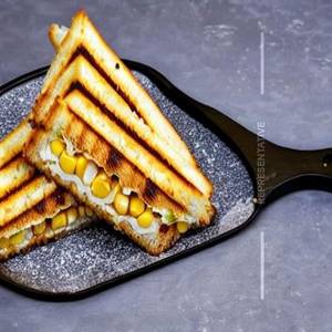 Grilled Cheese Corn Sandwich