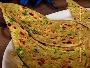 Hari Mirch Paratha