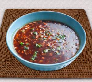 Veg  hot and sour soup