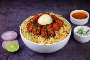 Chicken biryani                     