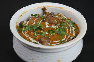 Mushroom Matar  Curry