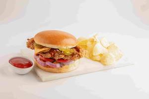 Korean Chicken Burger
