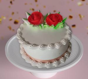 Rich vanilla cake [450 grams]