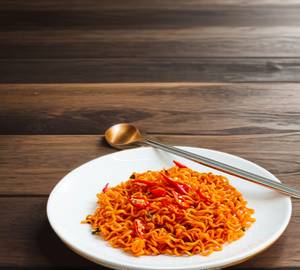Spicy garlic maggi