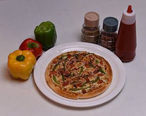 Laziz Desi Veg Pizza
