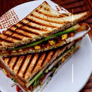 Grilled Brown Bread Paneer Sandwich