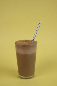 Cold Coffee Shake with Ice Cream