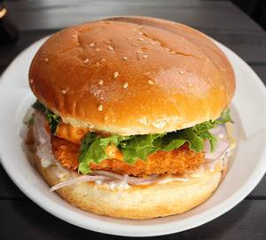 Crispy Paneer Burger    