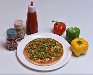 Chicken Keema Pizza