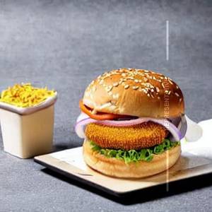Veg paneer burger