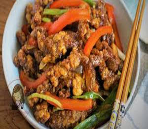 Crispy Satay Beef