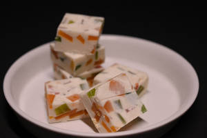 White Fruits  Fruits Barfi