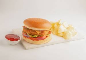 Harissa Paneer Burger