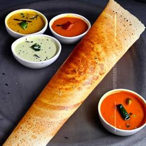 Cheese masala dosa