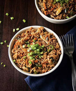 Veg Burnt Garlic Rice