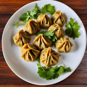 Mix Veg Momos Fried Momos [8Pcs]
