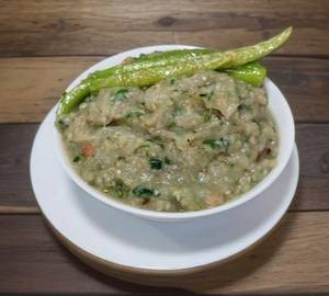 Khandesh special Bharit [plate]