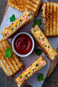 Veggie Grilled Sandwich