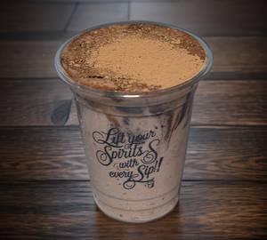 Coffee brownie thickshake