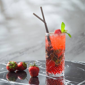 Strawberry Mint Mojito