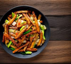 Salt and pepper fries