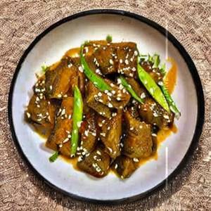 Pork Bamboo - Shoot Dry Fry