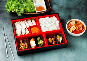 Bossam Dosirak + Kimchi Jjigae