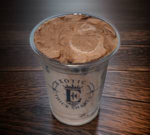Chocolate brownie thickshake
