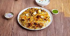 Paneer biryani