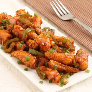 Schezwan Chilly Babycorn