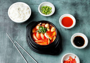 Soontofu Jjigae Veg