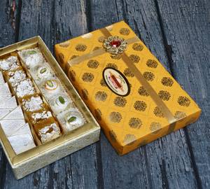 3 - Line Box #2 (500 Gms) ( Kaju Burfi, Dal Burfi, Kheer Kadam )