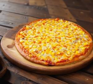 Cheese corn pizza