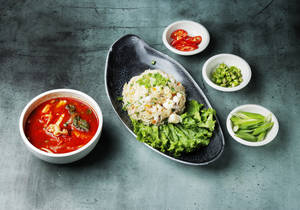 Haemul Bokkeumbap+Jjampong