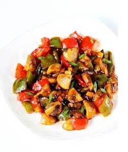 Mushroom Chilli