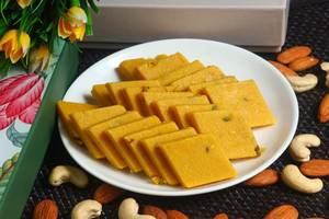 Kaju Kesar Burfi