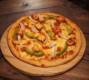 Paneer, Onion, Capsicum Pizza 17.78 Cm