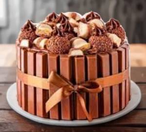 Kitkat  Overload Chocolate Cake